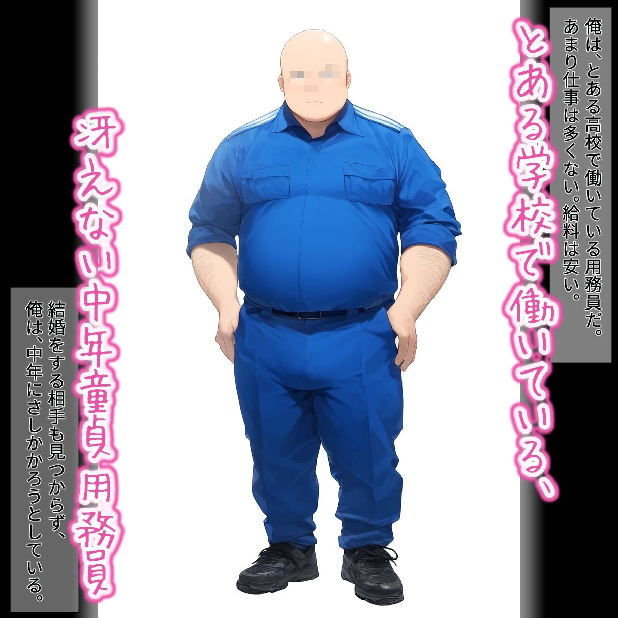 清掃員のおじさんが超能力で監禁・調教・孕ませ【ヤミ編】 - サンプル画像 1