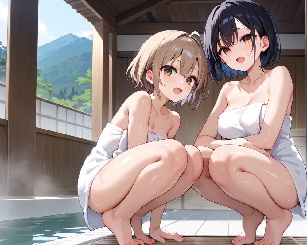 イチャらぶ！温泉旅行性活 - サンプル画像 1