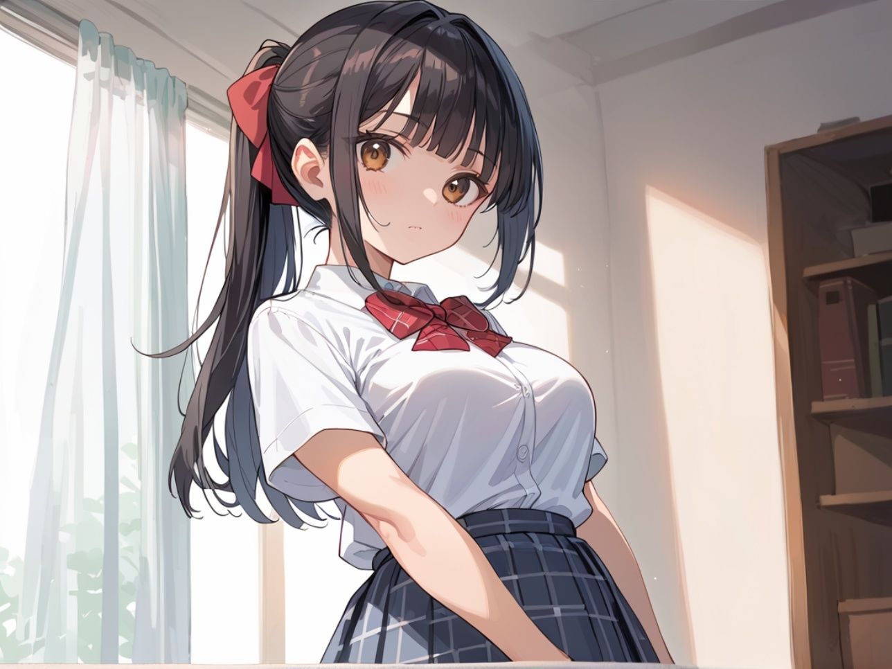 巨乳な妹を監禁してメスイキ調教レ●プ - サンプル画像 1