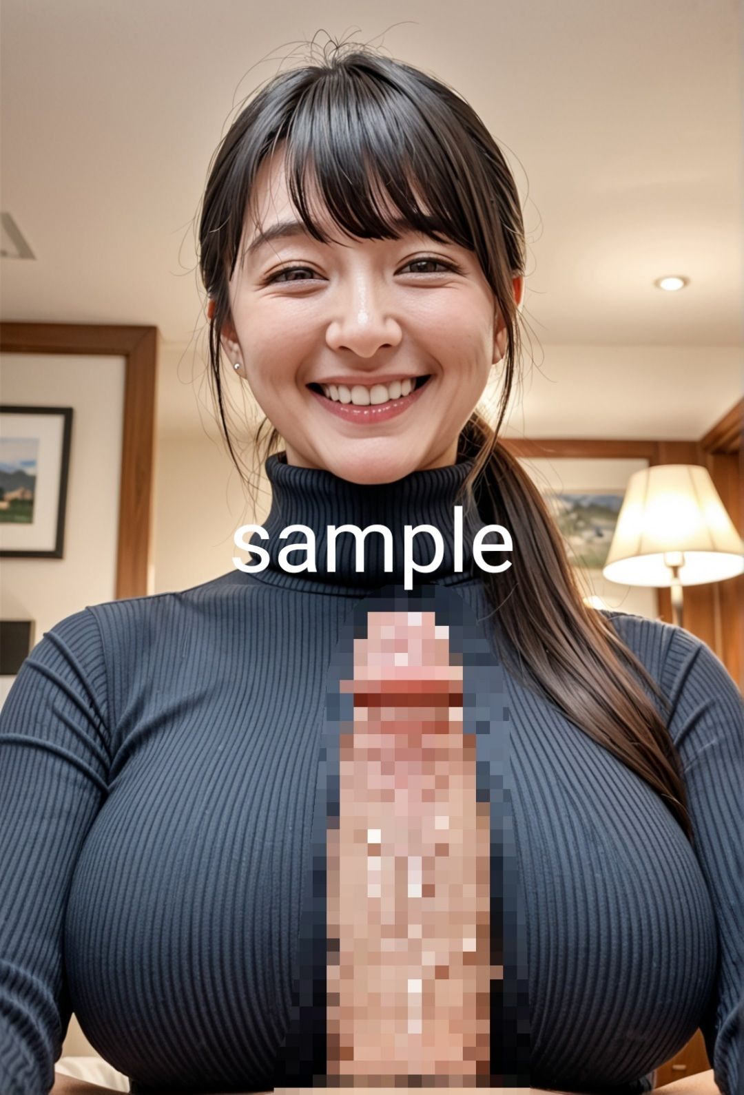 マッチングアプリで出会った熟女と中出しセックス  風間みらい - サンプル画像 1