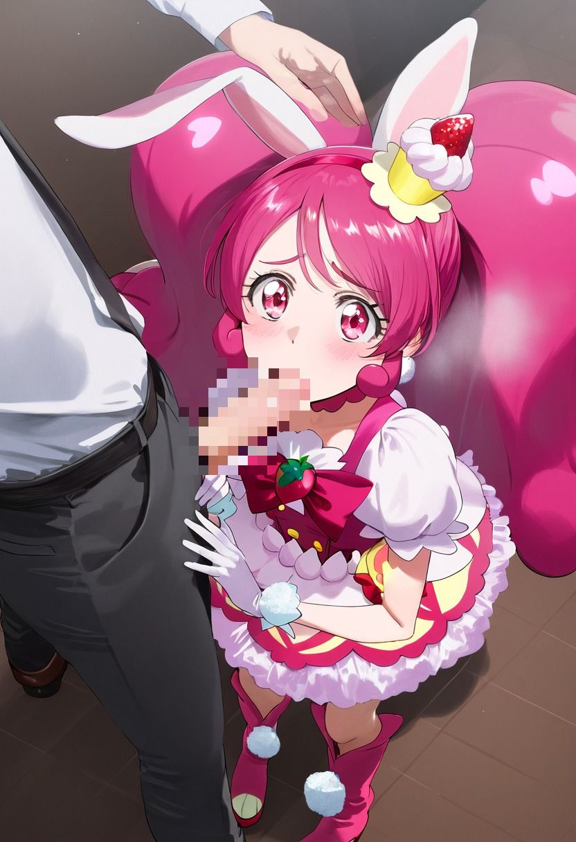 ヒロイン完全敗北 キュアホ○ップ - サンプル画像 1