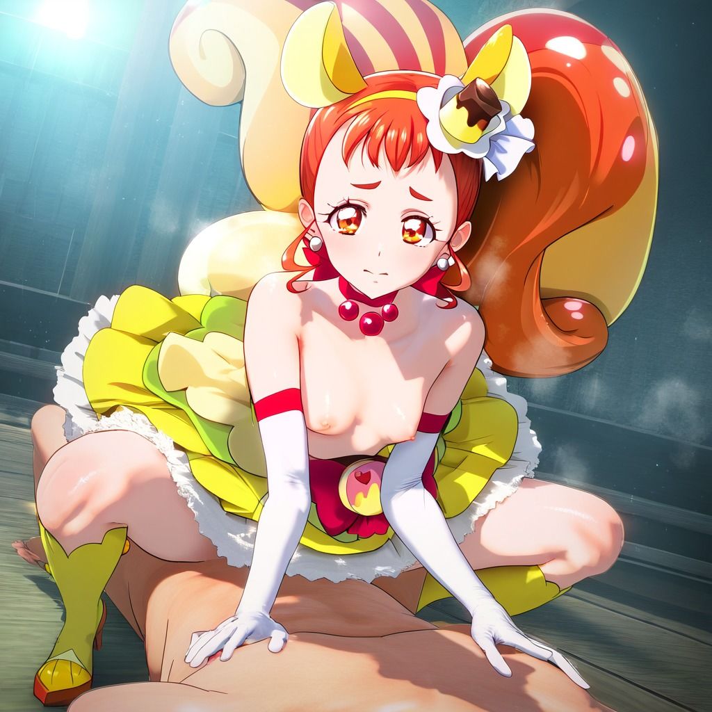 ヒロイン完全敗北 キュアカ○タード - サンプル画像 3