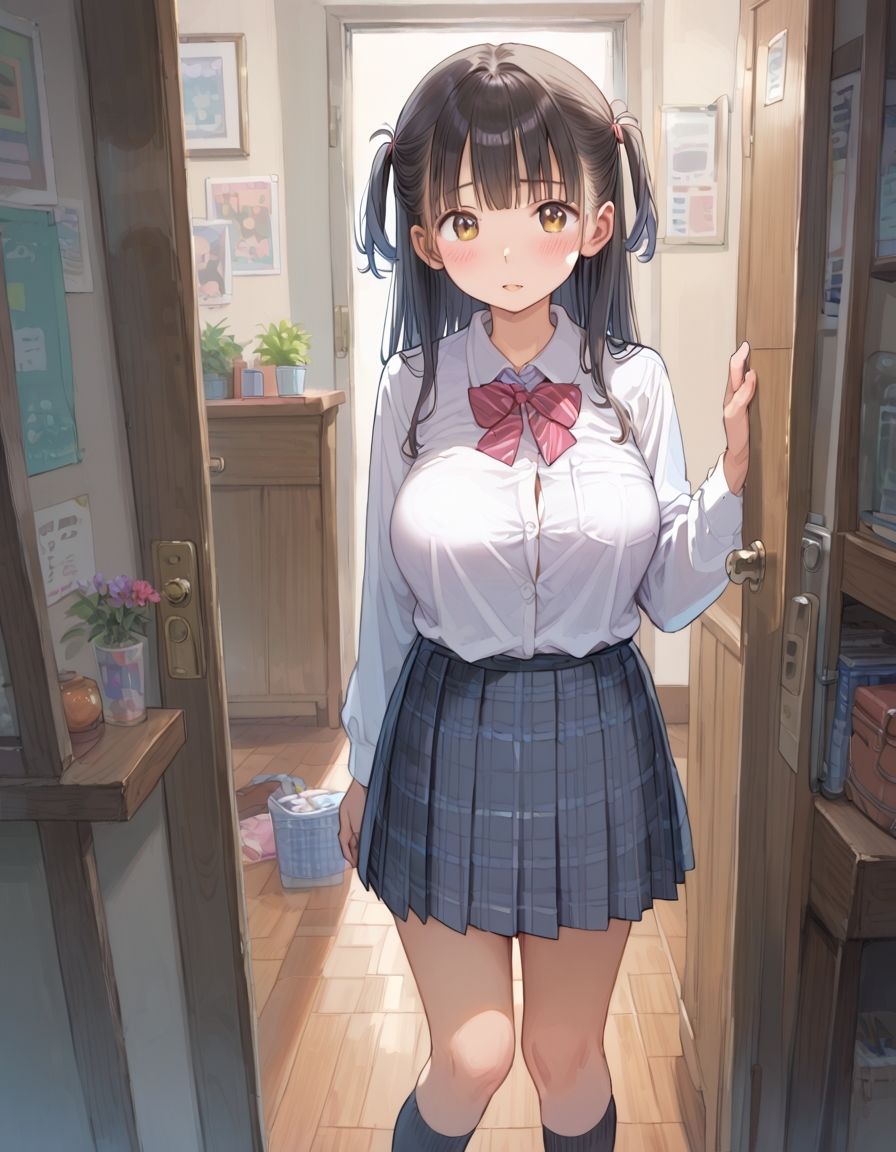 巨乳な妹を中出し支配 ゲームで負けたら生挿入！性感帯攻略中 - サンプル画像 1