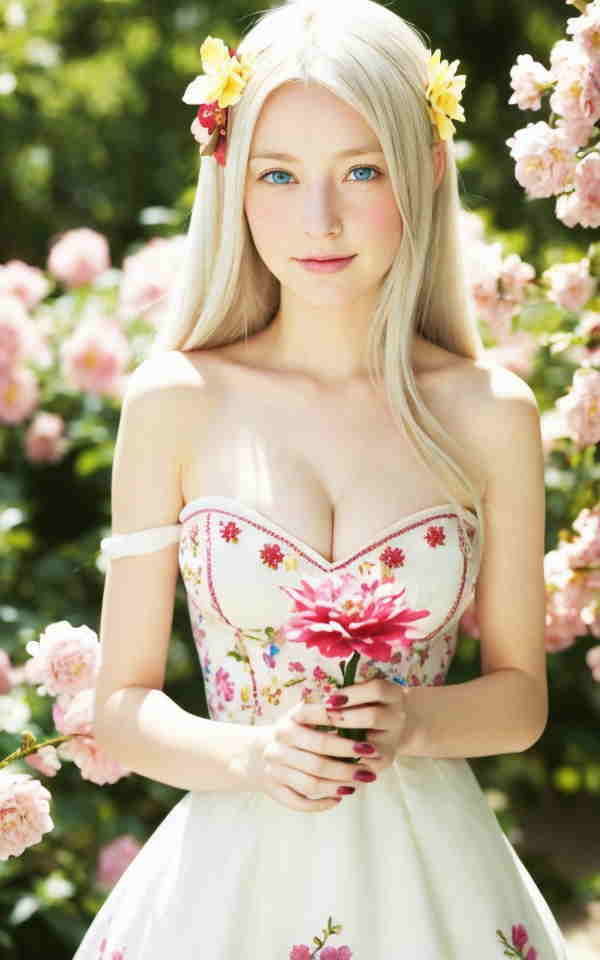 AI美女写真集┃清楚な処女の大人 - サンプル画像 6