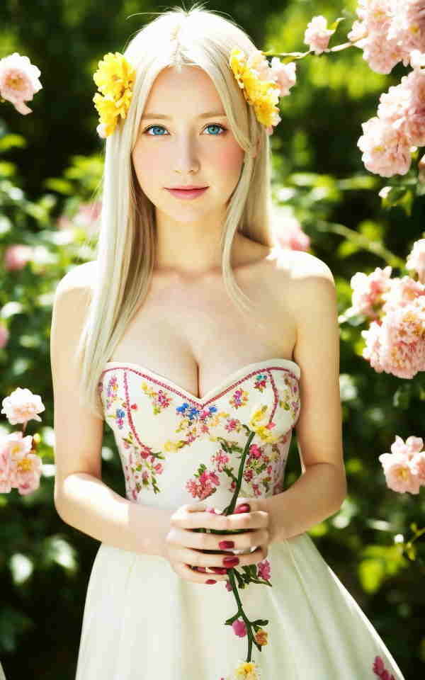 AI美女写真集┃清楚な処女の大人 - サンプル画像 10