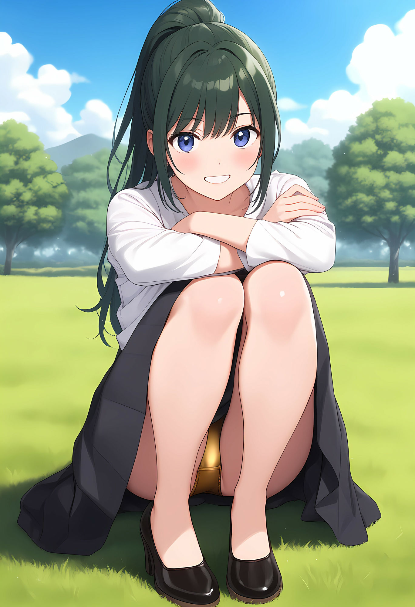 公園でパンツ見えてる女の子が大好きです - サンプル画像 8