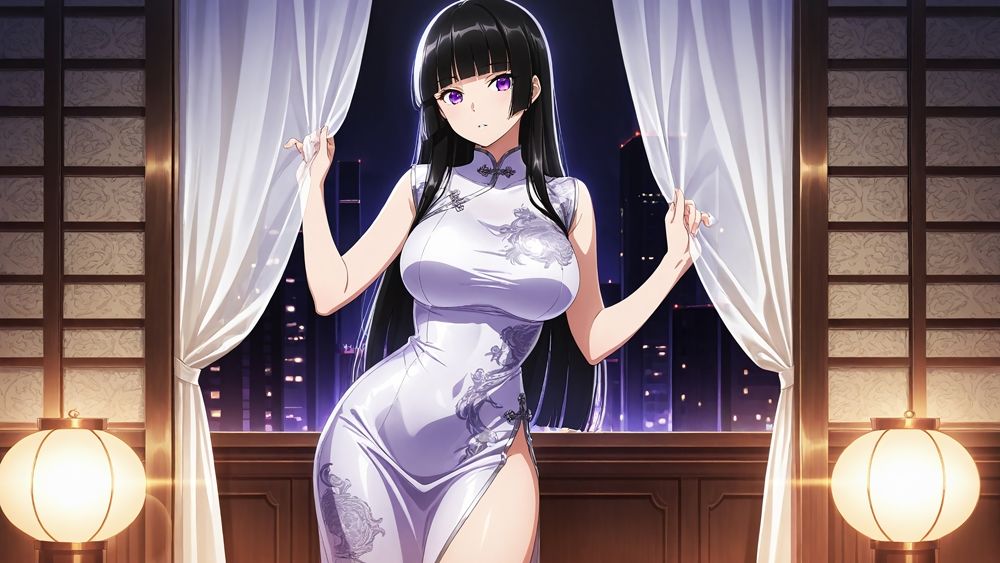 高嶺の黒髪お嬢様と大胆な金髪アイドルが専属カメラマンと禁断契約！【4K】【FANZA専売】 - サンプル画像 5