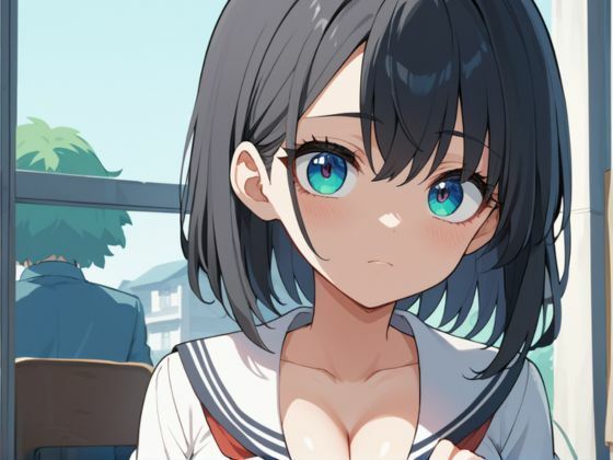 お兄ちゃんは私のおっぱいさわりたい？ - サンプル画像 1