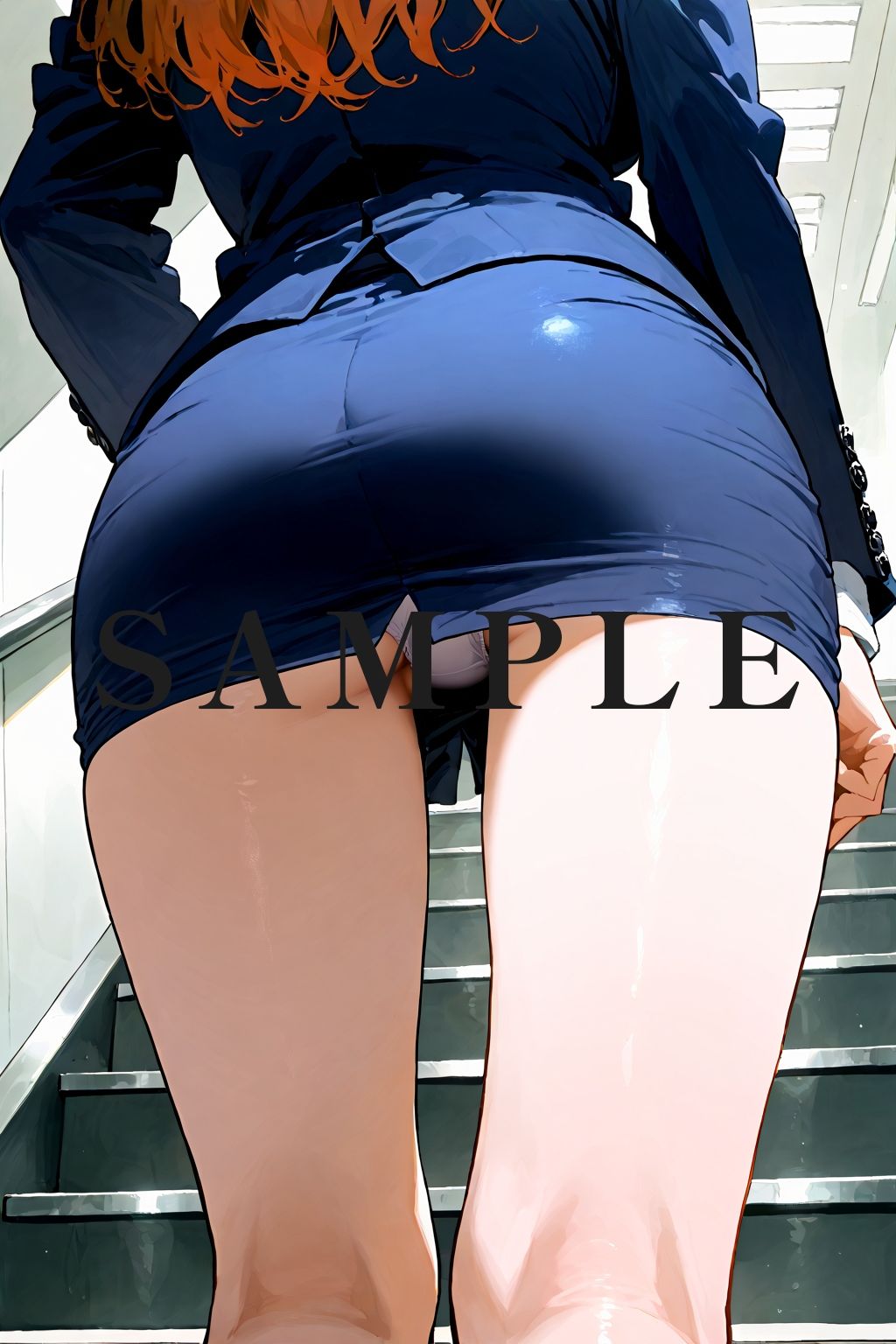 恥じらい×パンチラ隠しがやっぱり優勝でした。〜オフィス編〜vol.4 - サンプル画像 5