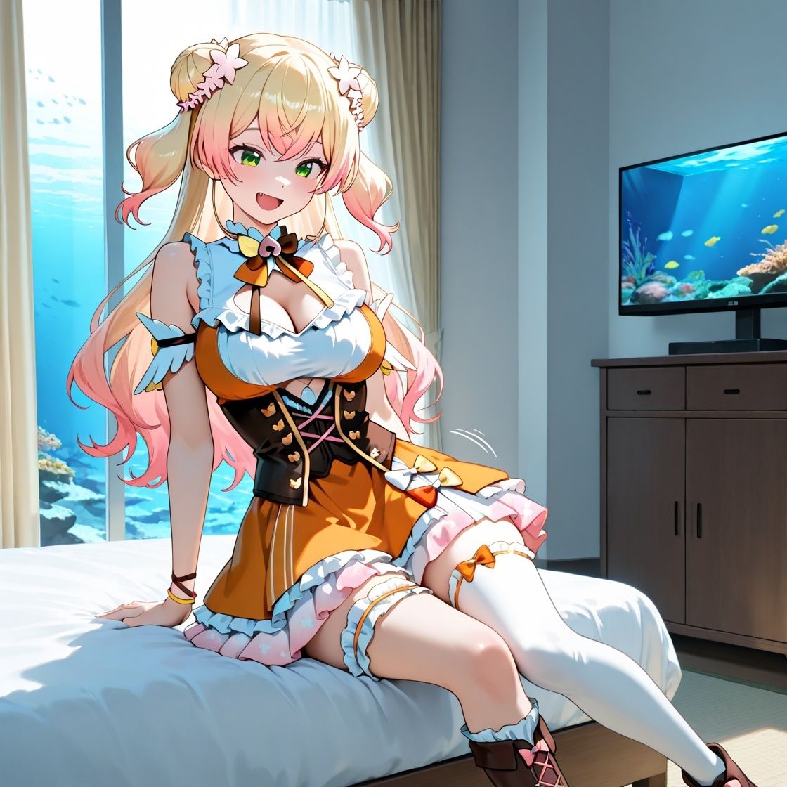 ホ〇ライブ イチャイチャ同棲 桃〇ねね - サンプル画像 9