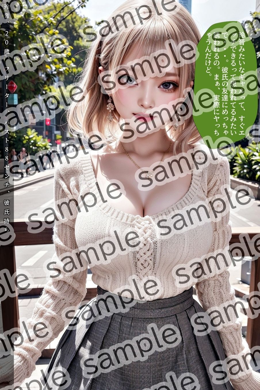 ニットの似合う巨乳ギャルがエロすぎる件 vol.2 - サンプル画像 6