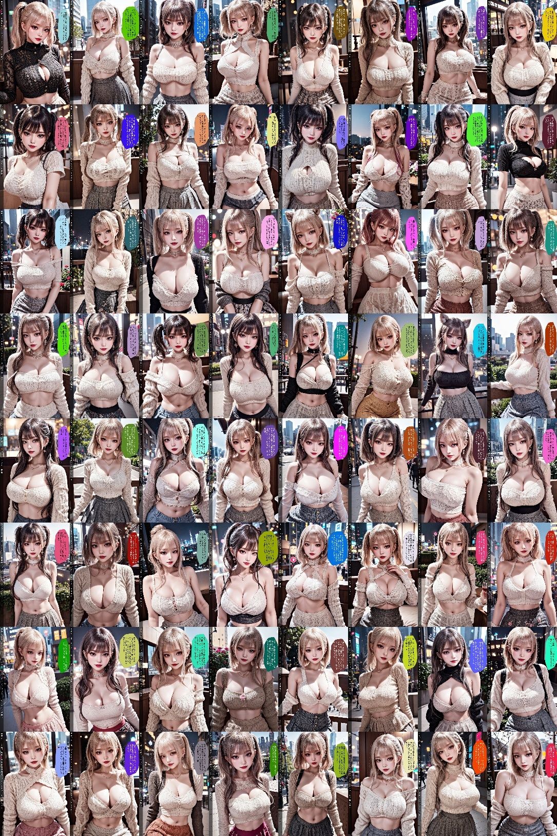 ニットの似合う巨乳ギャルがエロすぎる件 vol.2 - サンプル画像 8