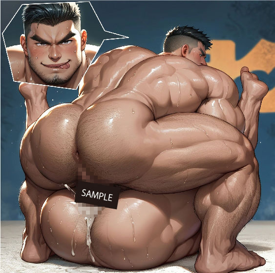 ガチムチ・マッチョ・ガチポチャゲイCG集24 - サンプル画像 5