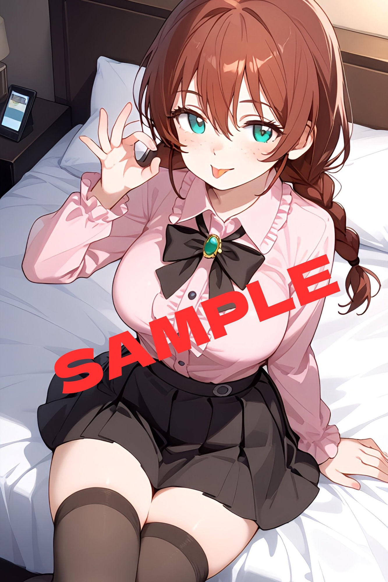アイドルの秘め事 エマ・ヴェ◯デ編 - サンプル画像 1