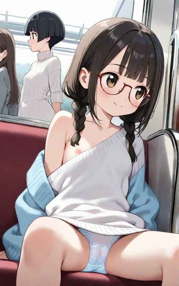 ロングシートに並ぶミニワンピ女子たちの太ももとパンチラが、ただの電車移動をフェチ天国に変えた件。 - サンプル画像 4