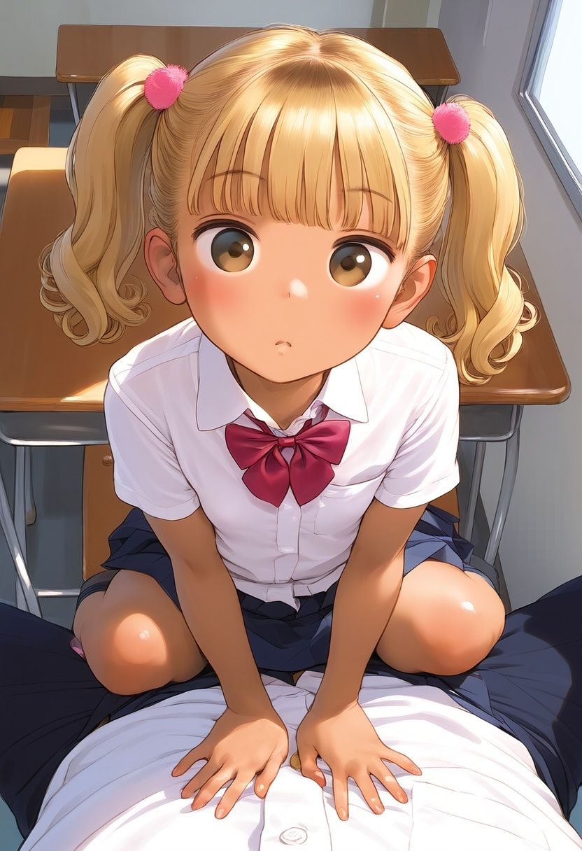 【500枚】金髪JKと大人の遊び - サンプル画像 7