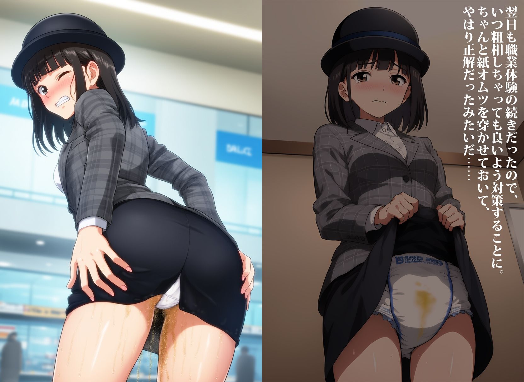 お漏らし女子の後始末 - サンプル画像 10