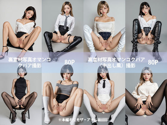 新人モデルのオマンコ図鑑〜業界の闇 関係者向け裏宣材写真撮影風景 - サンプル画像 10