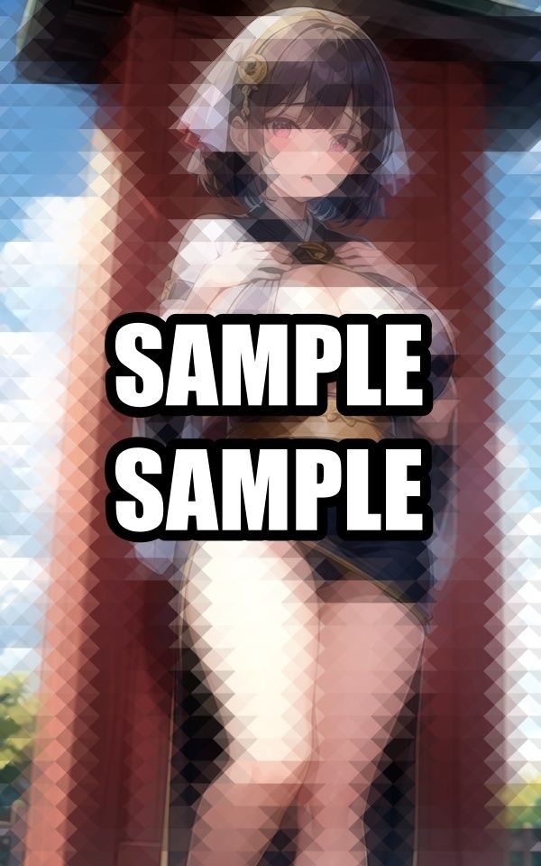 和服パンチラ美女イラスト集 - サンプル画像 7