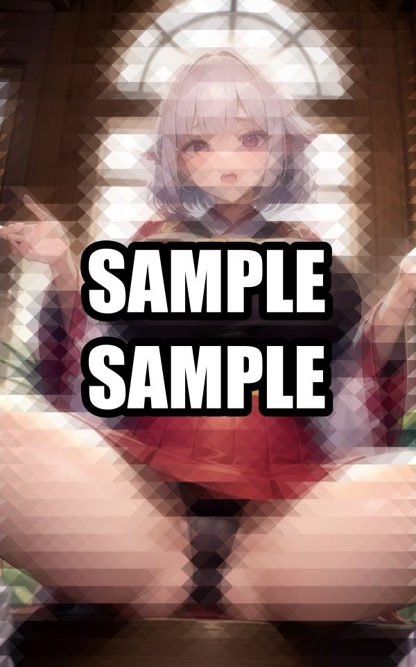 和服パンチラ美女イラスト集 - サンプル画像 8