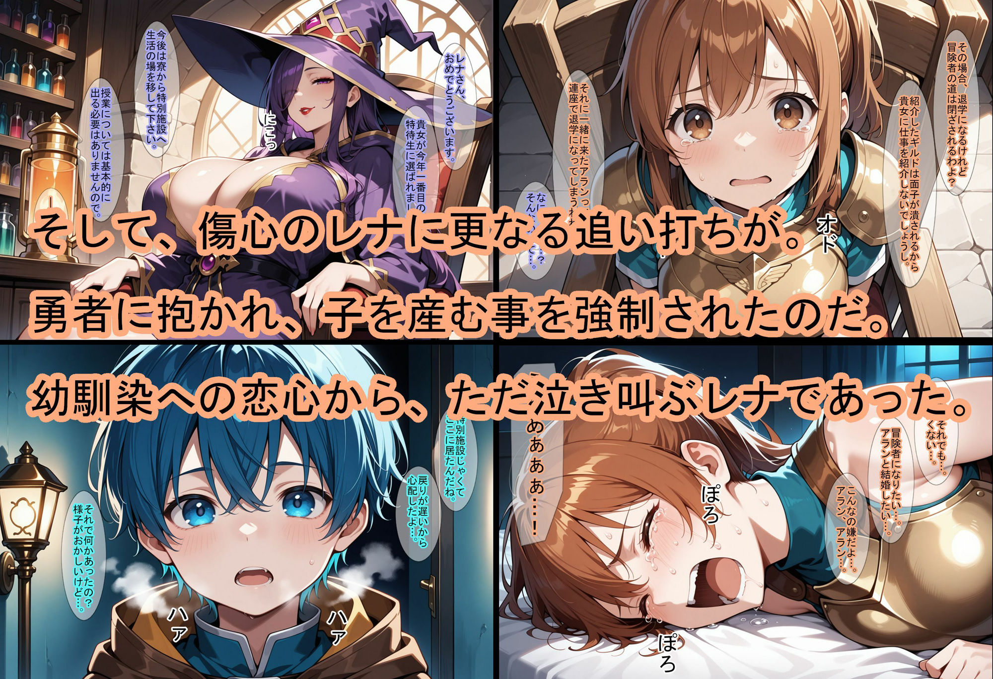 勇者に捧げる貢物を育成する為の冒険者を囲う学園 - サンプル画像 4