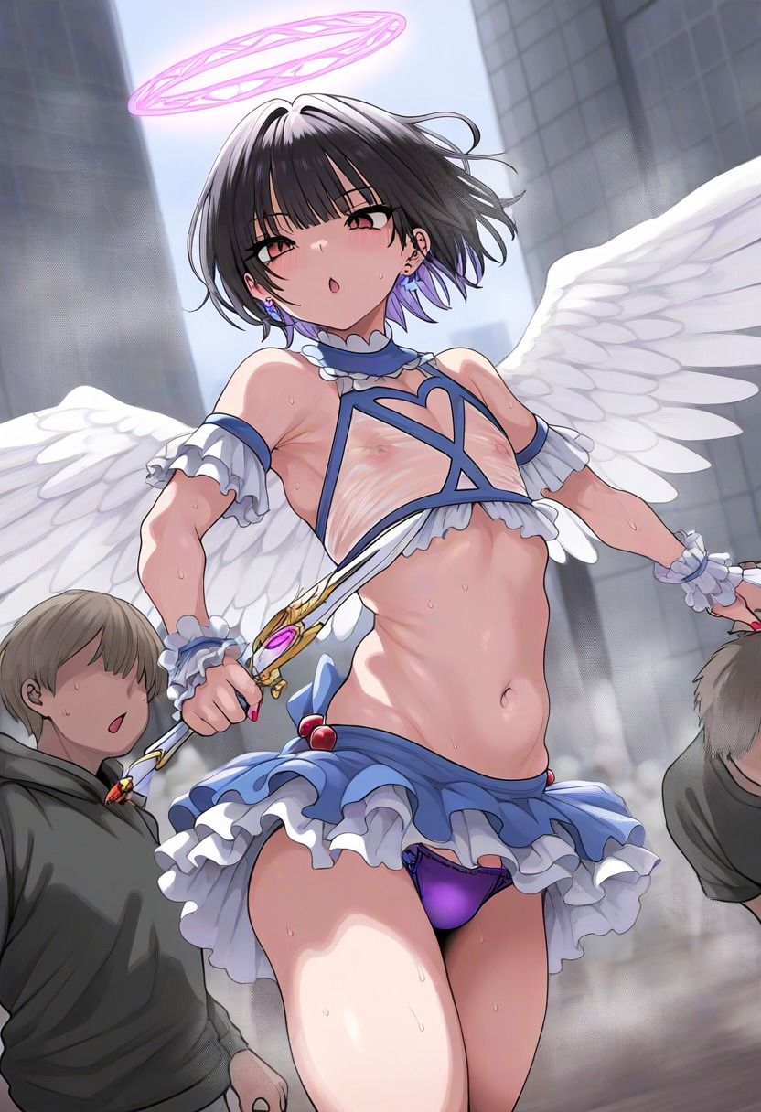 オトコノコと魔法少年敗北END - サンプル画像 2