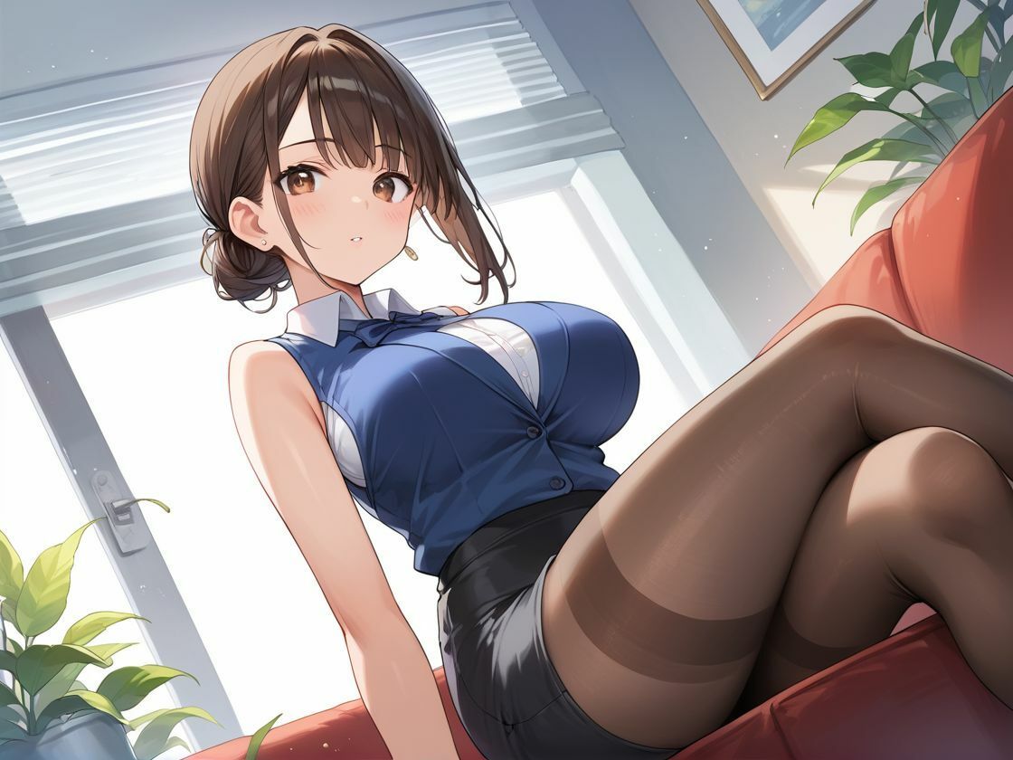 淫乱OLのドSな逆セクハラ - サンプル画像 3