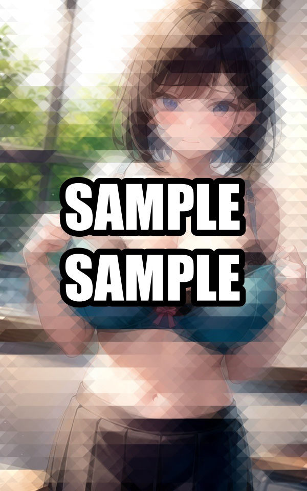 校内でシャツを脱ぐ君 - サンプル画像 7