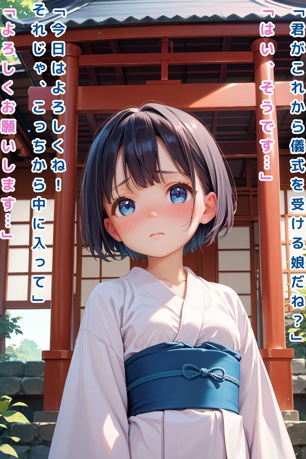 田舎少女の通過儀礼【セリフ付き有り】 - サンプル画像 1