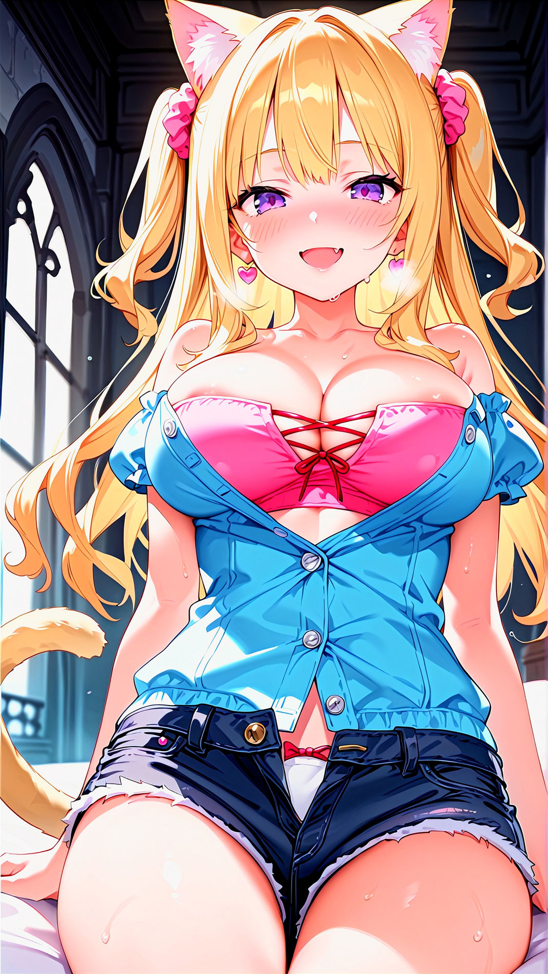 猫耳美女・はちゃめちゃえろ大百科 - サンプル画像 8