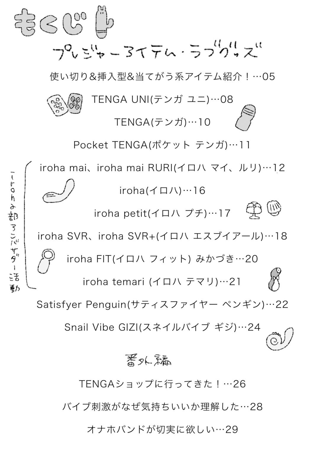 ノンタン@モブうさぎのエロくない！楽しい！ラブグッズレポ本2 - サンプル画像 8