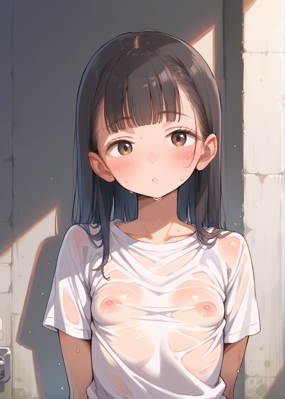 つるぺた妹は乳首調教を望む - サンプル画像 1