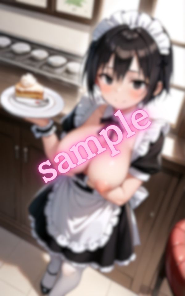 喫茶店でのエッチなアルバイトをする大学生 - サンプル画像 7