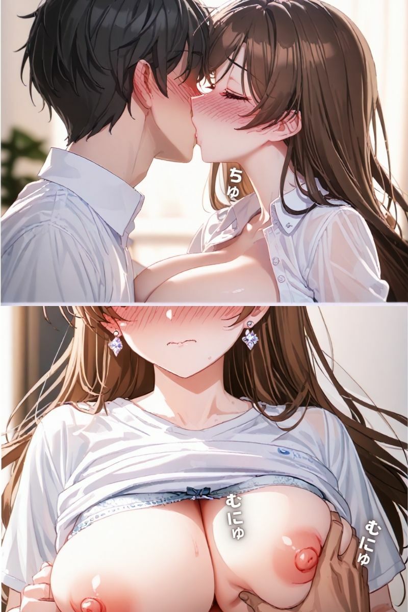 〇卒美女に快感を！絶頂中出し初体験 - サンプル画像 1