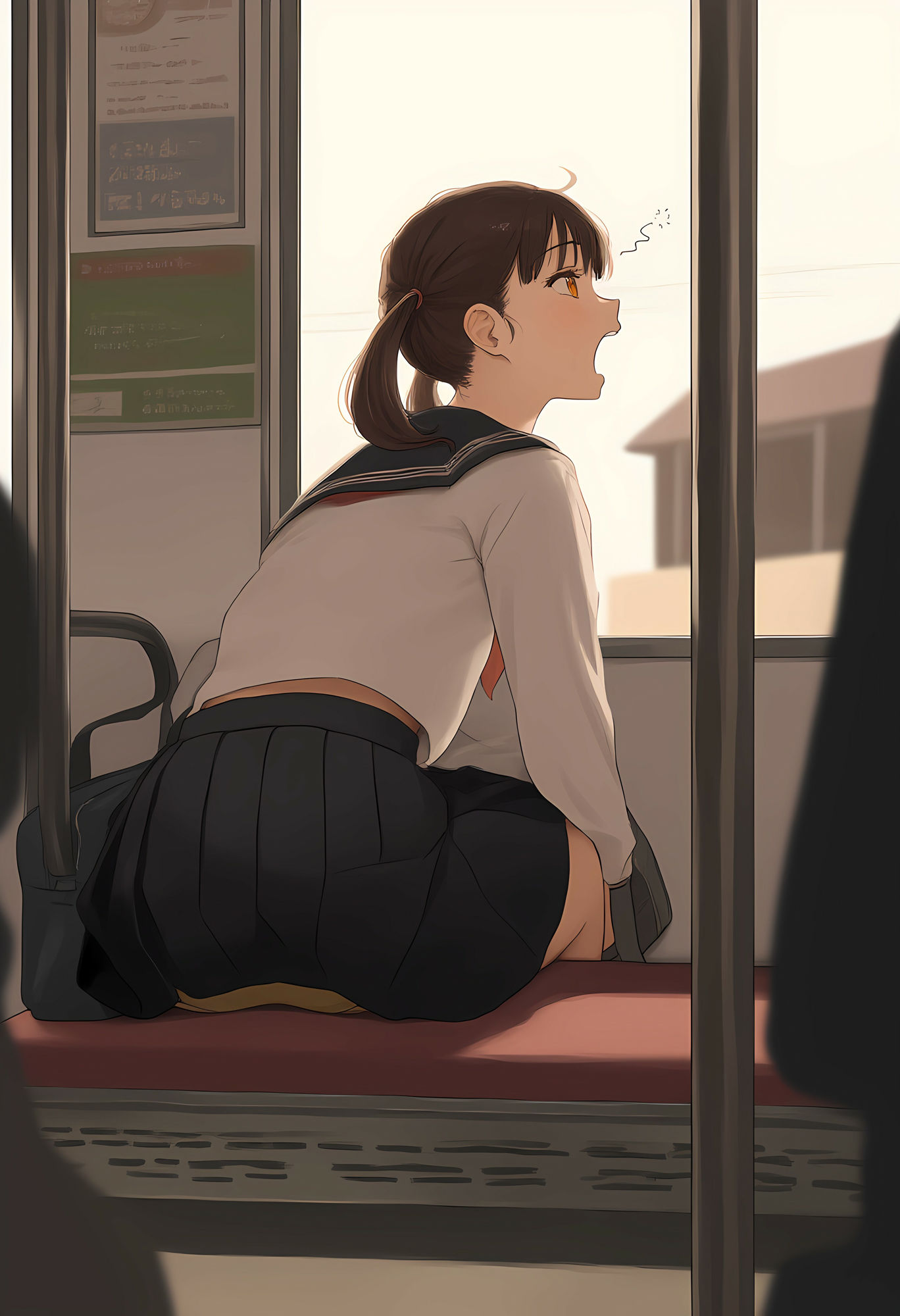 僕だけが通学途中の子のパンツを知ってる - サンプル画像 8