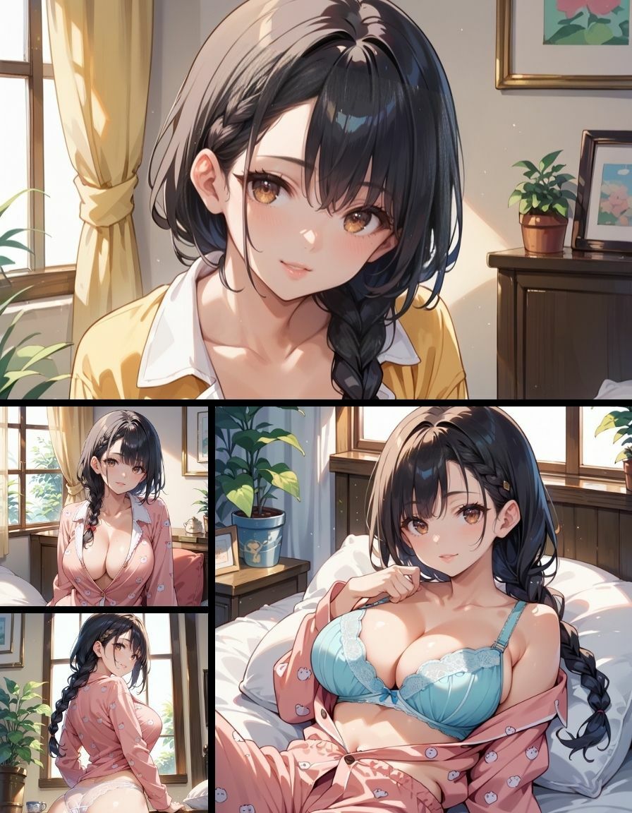 麗人画報10 -寝室の艶姿 大人の色気と柔らかな曲線- - サンプル画像 1