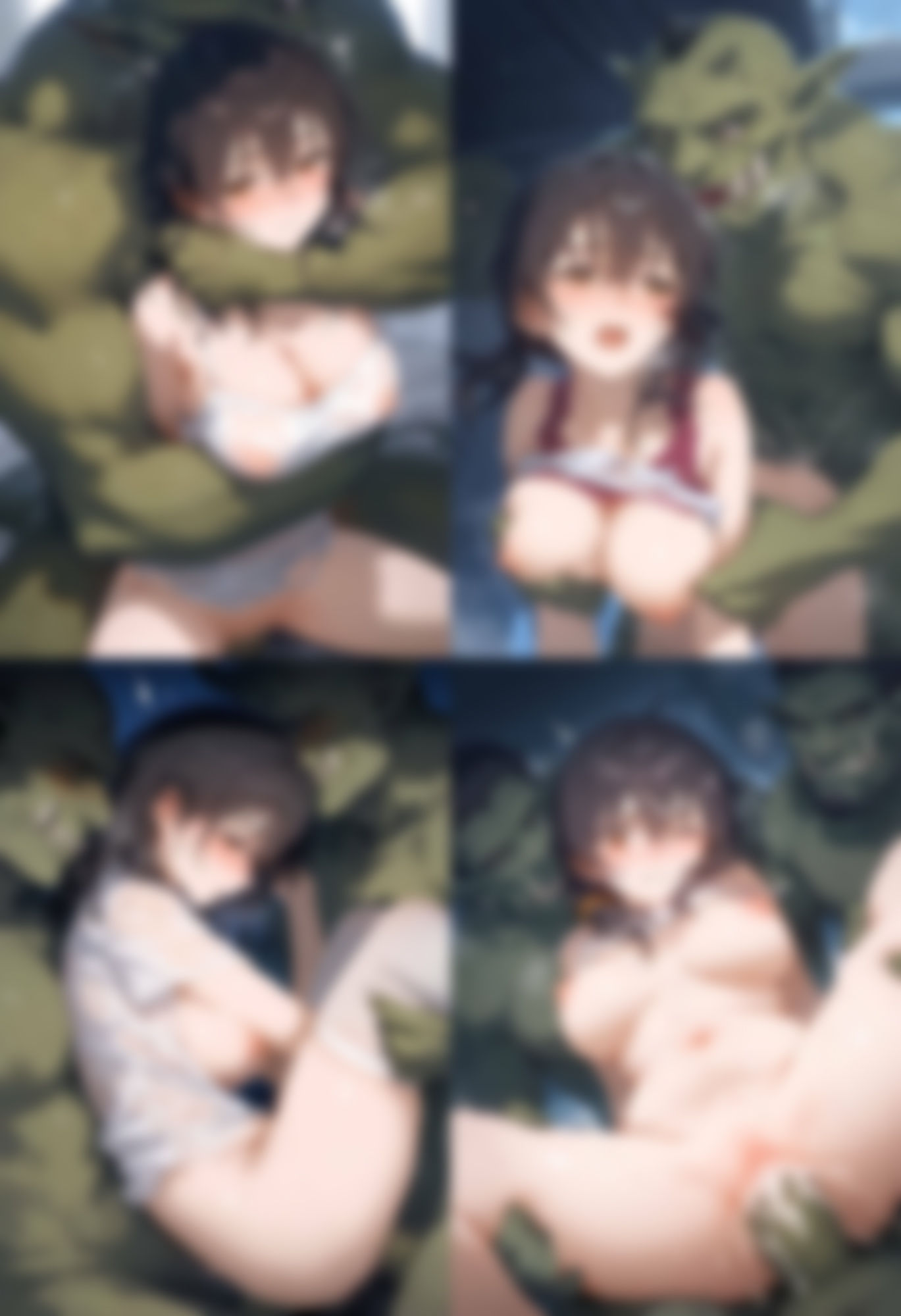 オークの肉穴  藤原〇 - サンプル画像 6