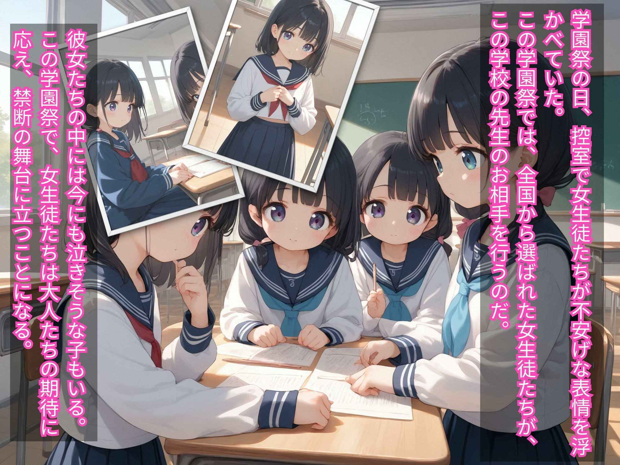 禁断の学園祭:先生と生徒の秘密の時間 - サンプル画像 1