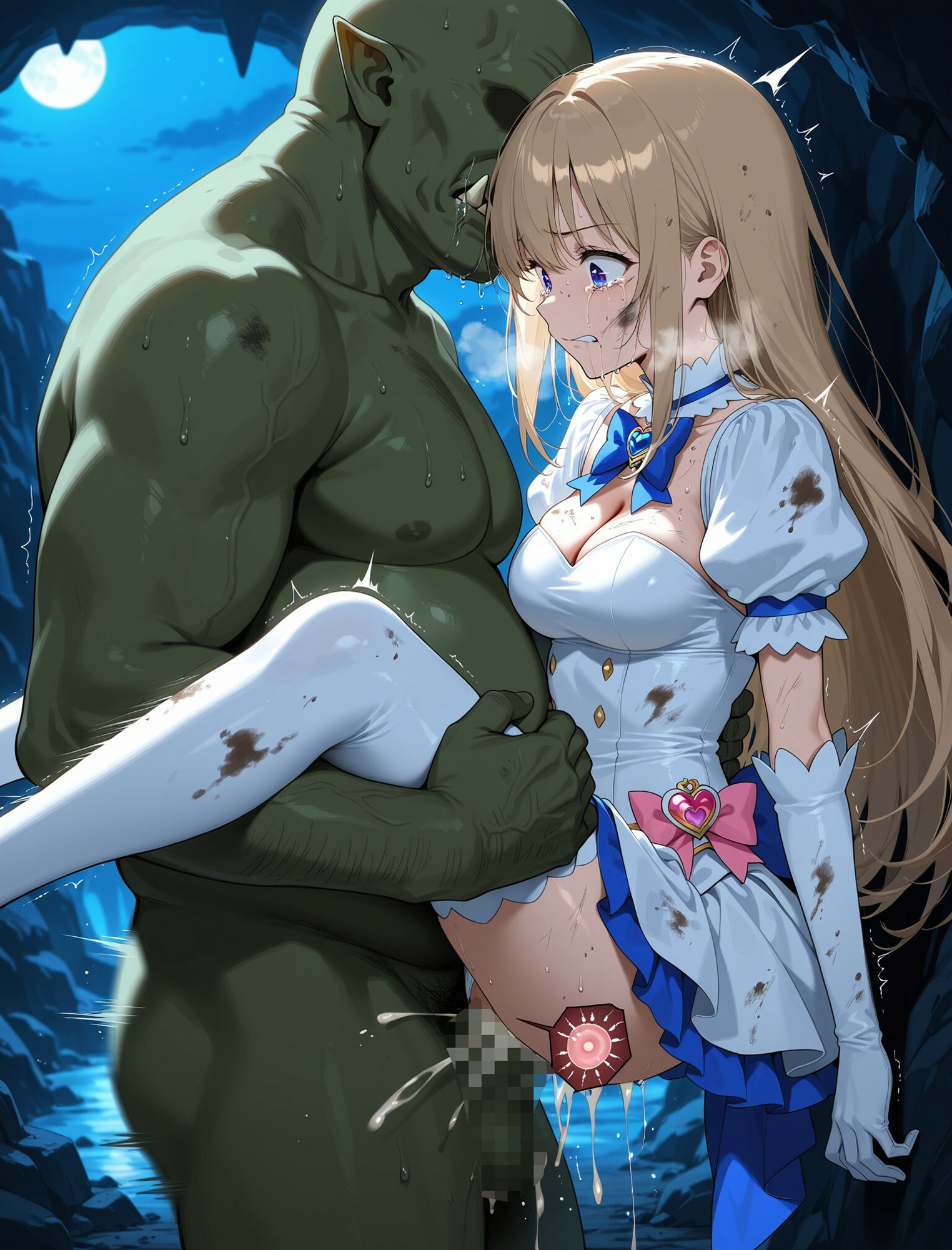 敗北魔法少女忌避受胎_02 - サンプル画像 1