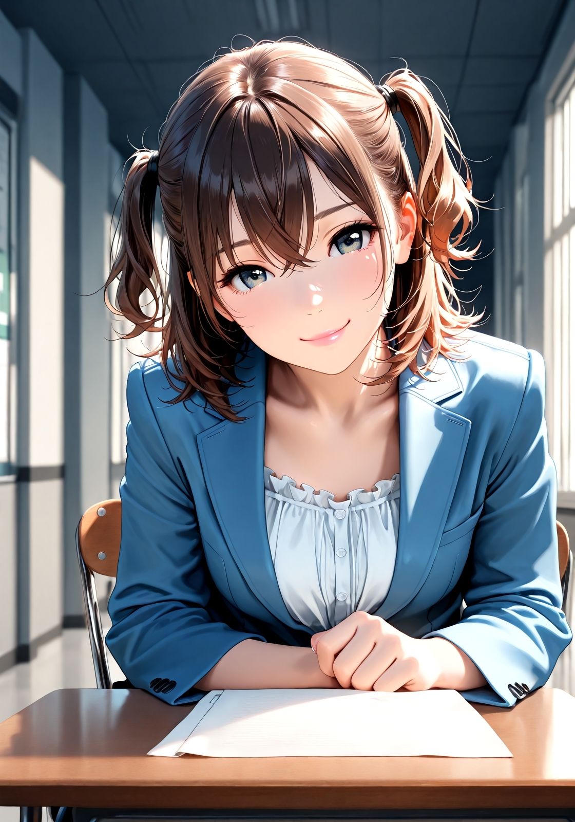 面接にビッチがきた  〜採ってくれるなら好きにしてもいいですよ〜 - サンプル画像 3