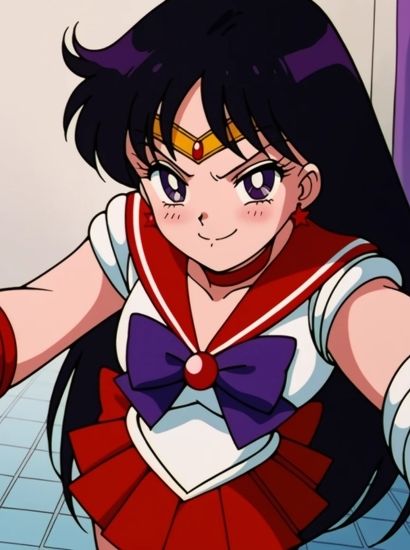 セーラームーンの火野レイから送られてきた自撮り写真 - サンプル画像 1