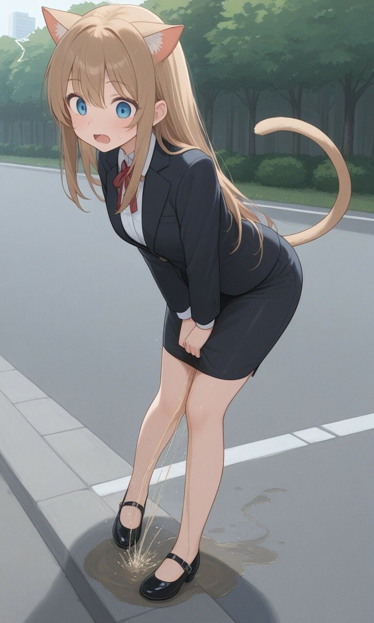 ねこみみおしっこ観察記 - サンプル画像 4