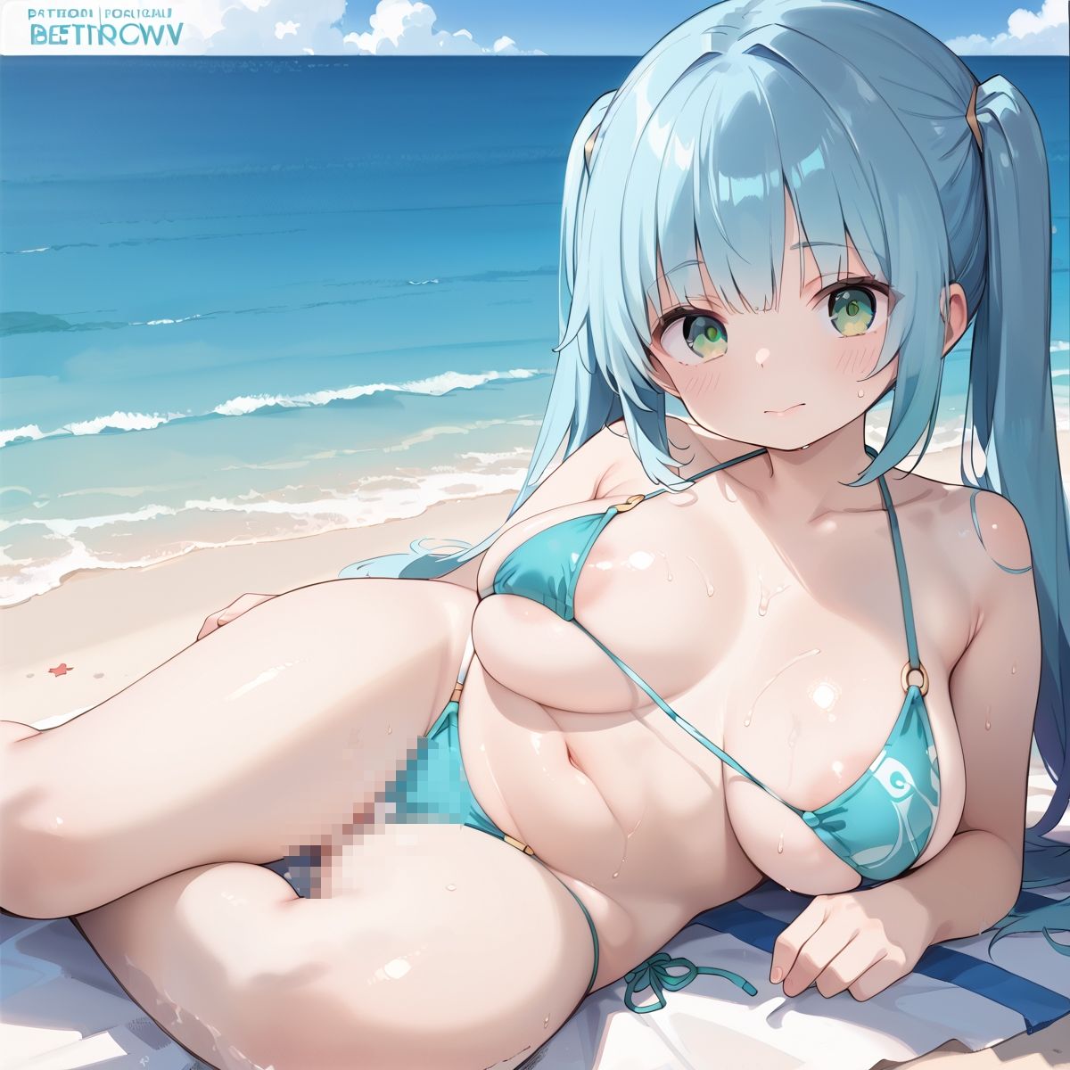 真夏のビーチはさながら彼女の独壇場！vol.11 - サンプル画像 6