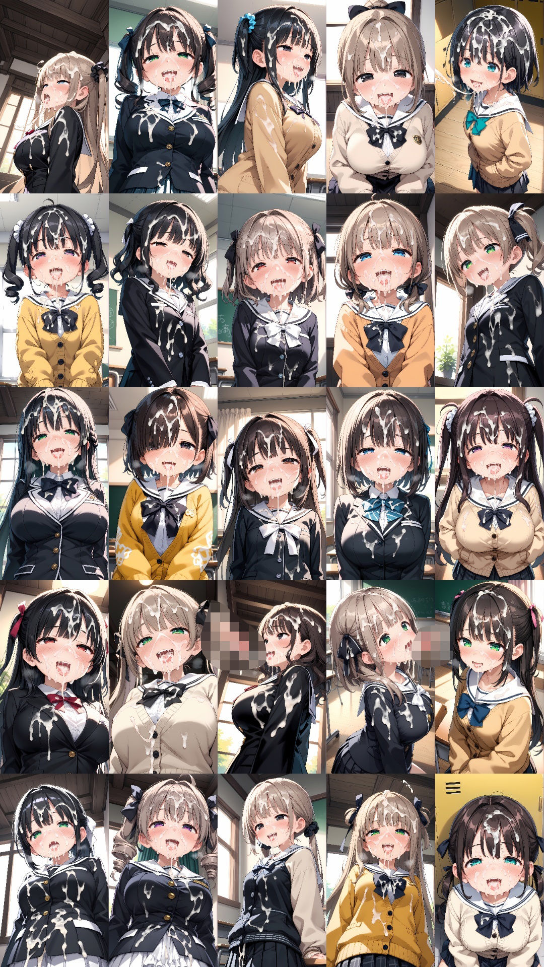 可愛い子には精液をかけよ！3 〜美少女にはザーメンパックで精液メイクが一番似合う〜 - サンプル画像 2