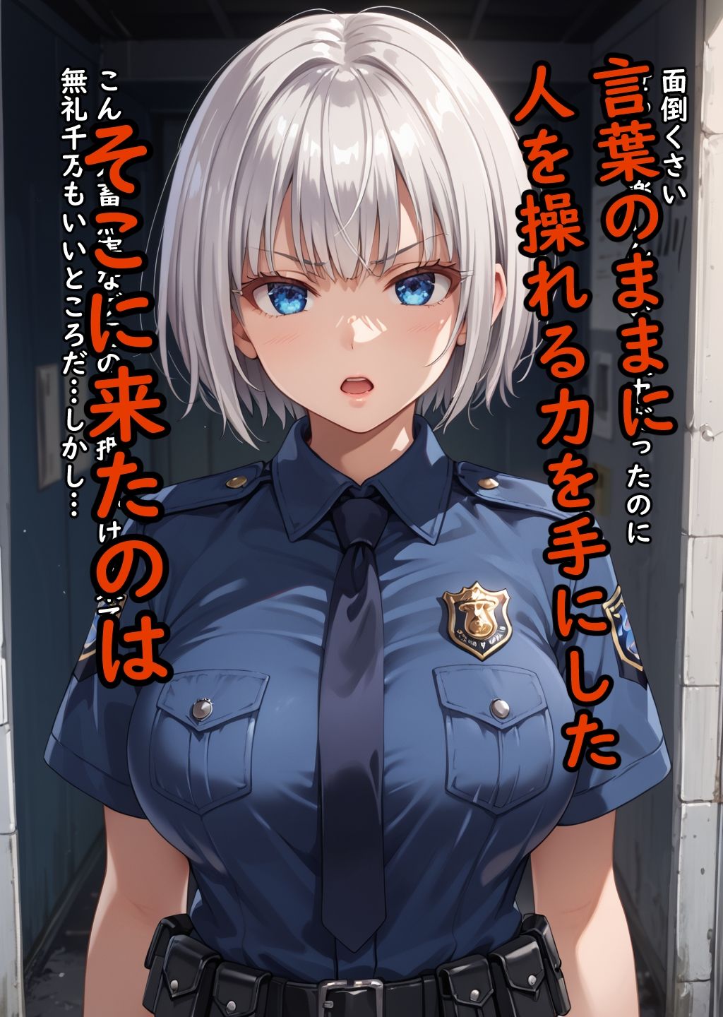 言霊の奴●─婦警編─ - サンプル画像 1