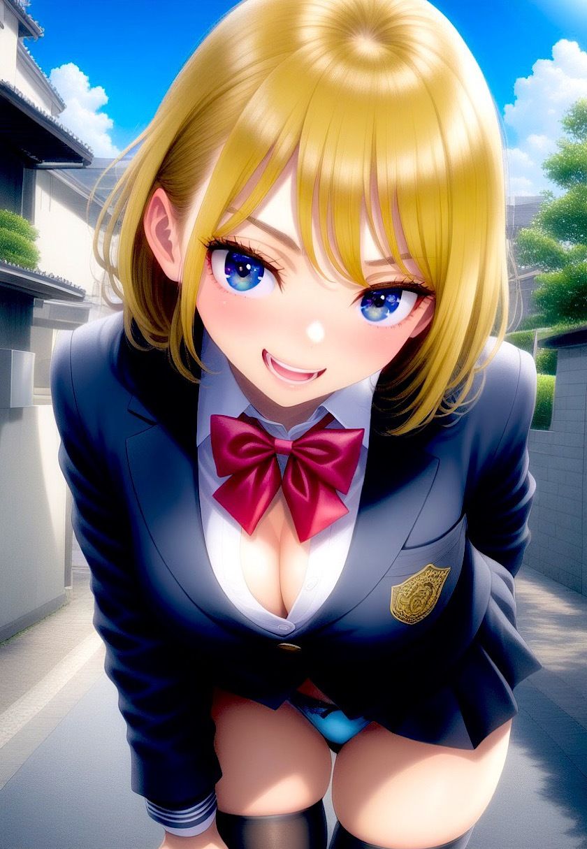 アイドルの制服イラスト集  天花（テンカ）リナ - サンプル画像 1