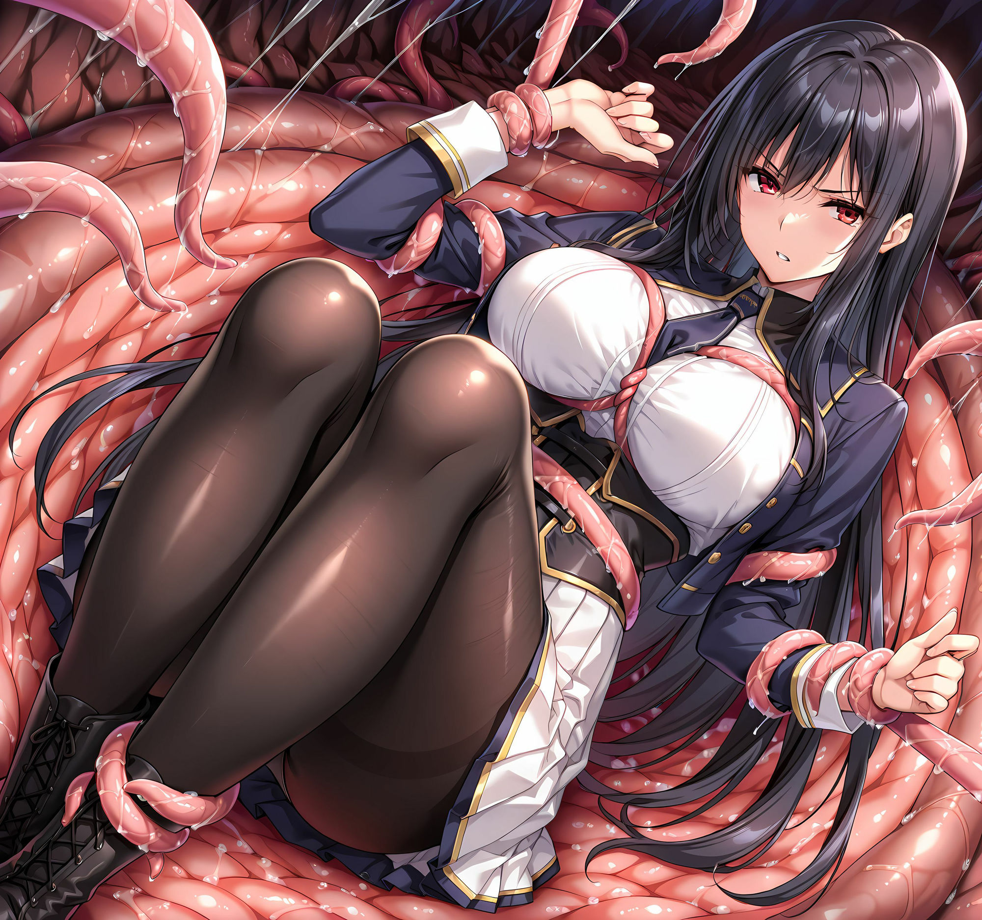 クレア丸呑み洗脳悪堕ち〜魔女転生〜 - サンプル画像 3