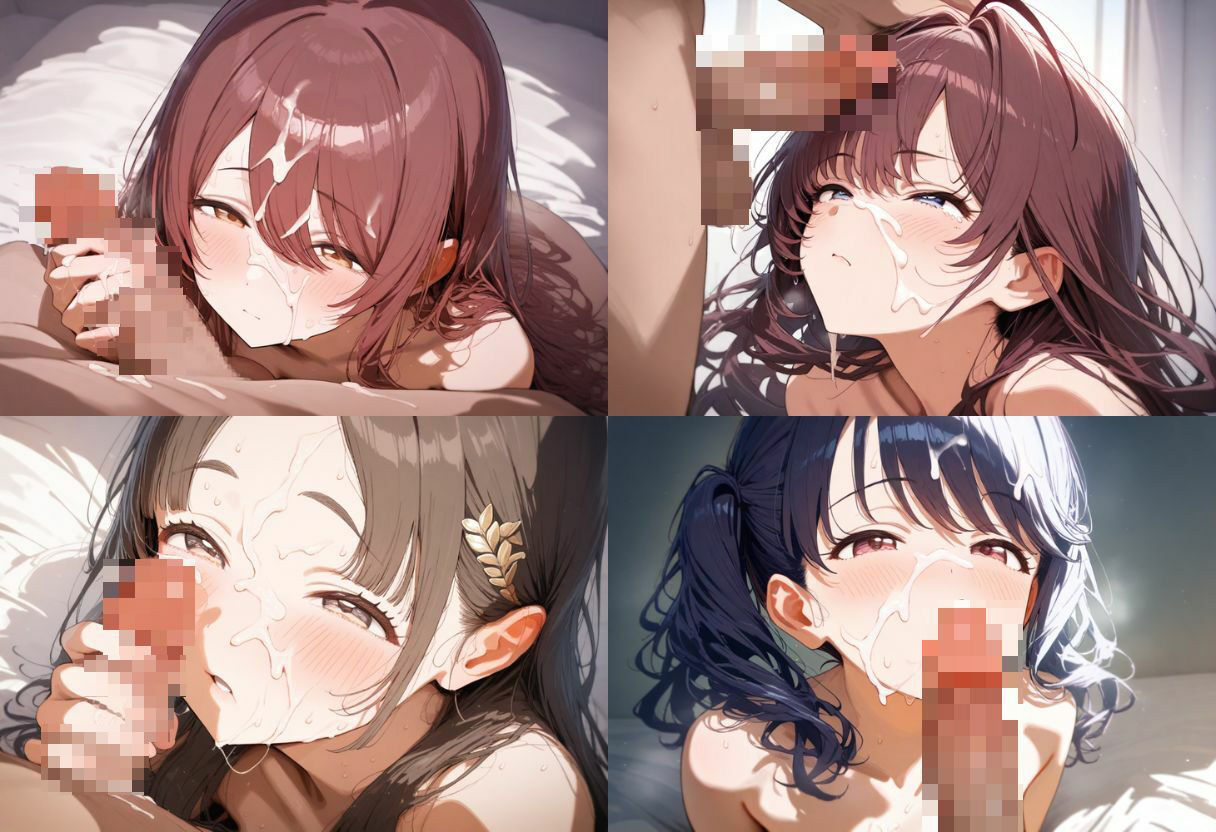 アイドルにお掃除フェラさせるCG集 - サンプル画像 2