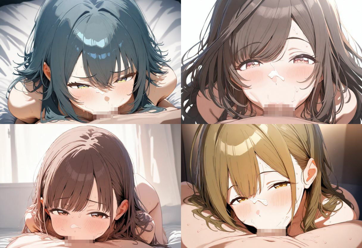 アイドルにお掃除フェラさせるCG集 - サンプル画像 4