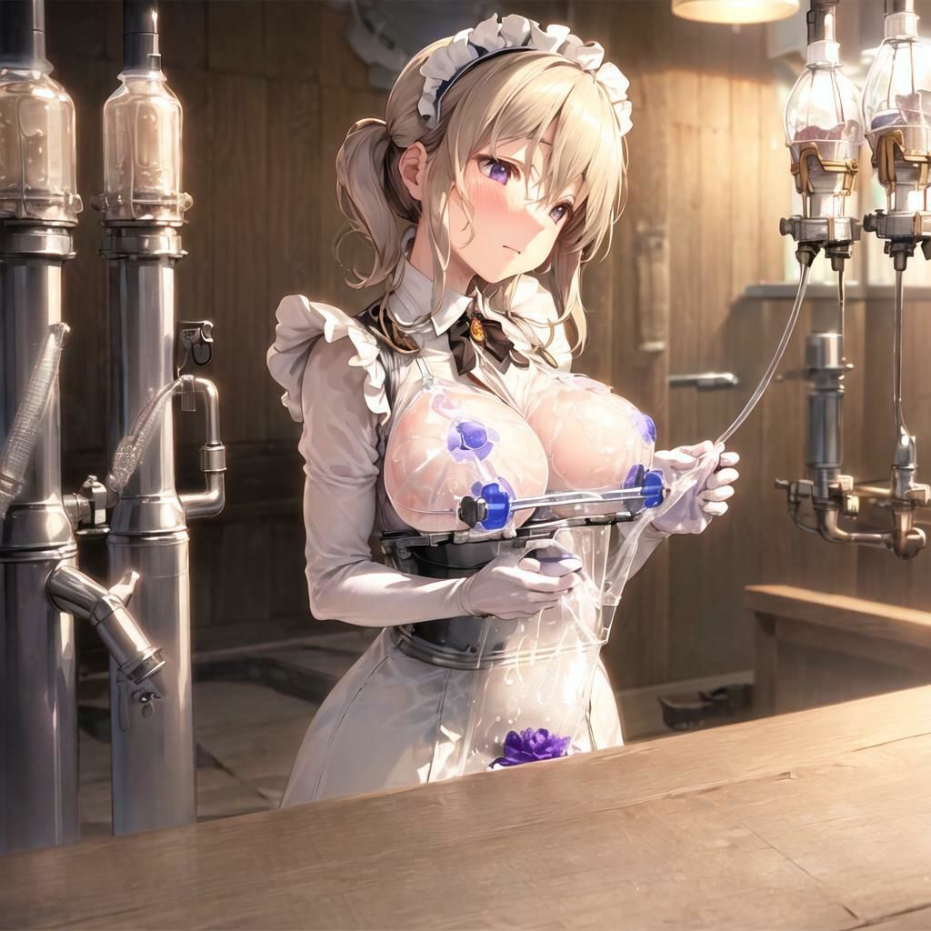 キャラフェチ  自動乳搾り人形編 - サンプル画像 3